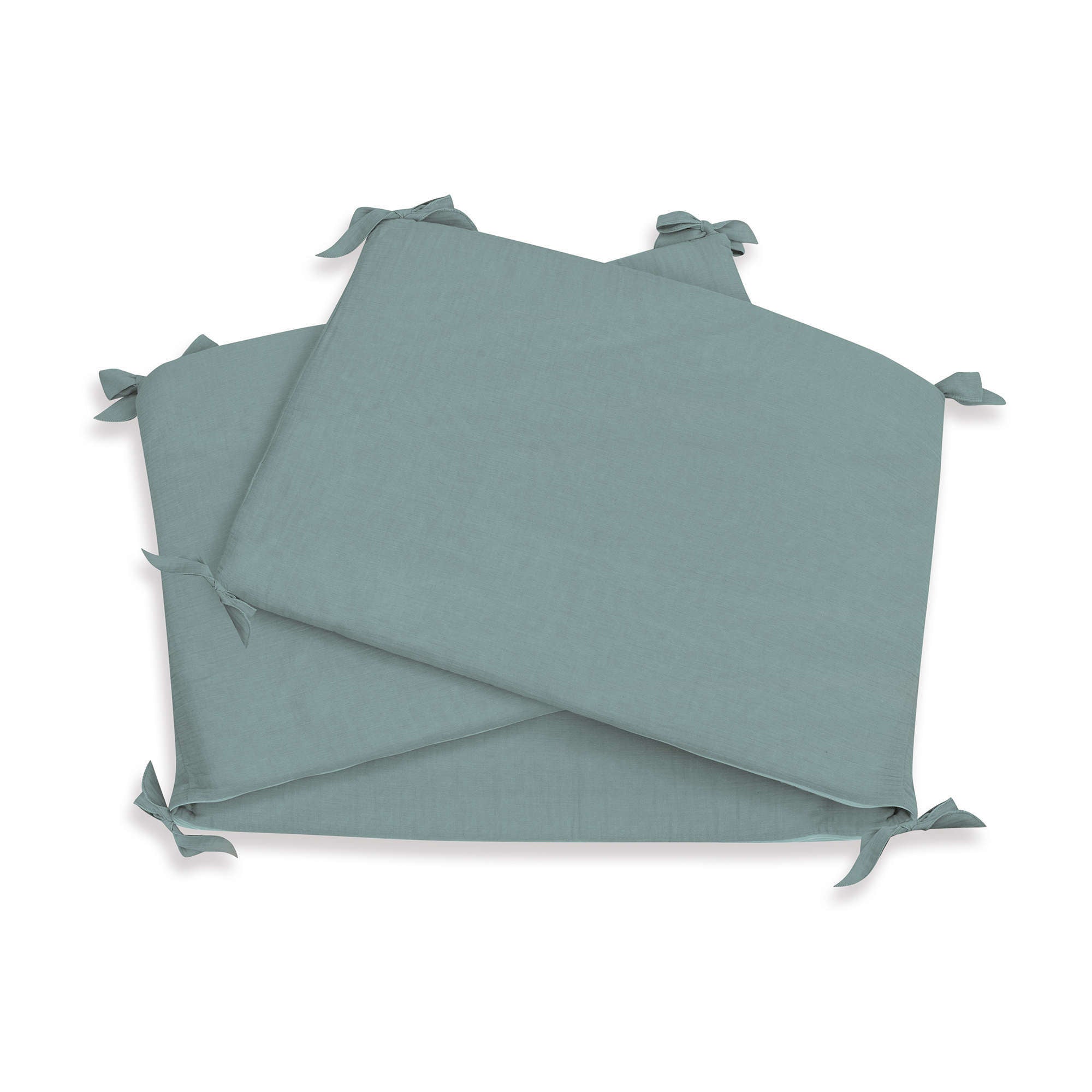 Protector para cuna 70x140 cm (reversible) eucalipto · Musgo 627A-118