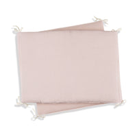 Protector cuna 70x140 cm (reversible) rosa · Cremarosa 627-122