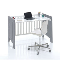 Minicuna 60x80 cm y cuna 60x120 cm (7en1) antracita · Omni Tre Antracita C181T-M7758