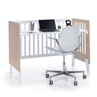 Cuna colecho 60x120 cm (4en1) blanco/beige · Nexo Due Arena C187D-M7753