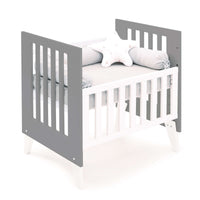 Minicuna 60x80 cm para colecho (5en1) blanca/antracita · Nexo Uno Antracita C187A-M7758