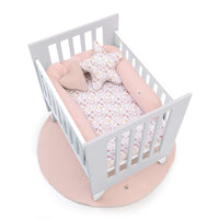 Minicuna 60x80 cm para colecho (5en1) blanca/gris · Nexo Uno Grey C187A-M7778