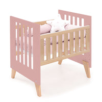 Minicuna convertible en cuna (7en1) madera/rosado · Nexor Tre Quarzo C187RT-M5995