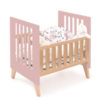 Minicuna convertible en cuna (7en1) madera/rosado · Nexor Tre Quarzo C187RT-M5995