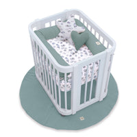 Minicuna colecho ovalada 55x70 cm blanca · Crea Uno Bianco C304-M1100