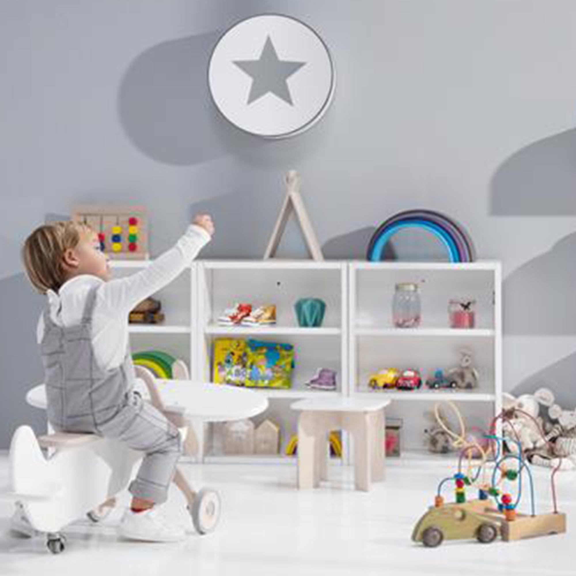 Módulo estantes para habitación Montessori bebé · JAE400