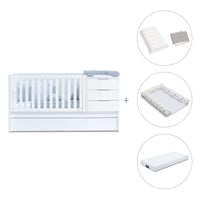 Cuna convertible 70x140 cm blanca · Sero More K546-M7700
