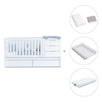 Cuna convertible 70x140 cm blanca · Sero More K546-M7700