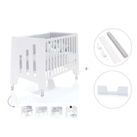 Cuna colecho madera blanca 60x120 cm (5en1) · Omni Due White C181D-M7700