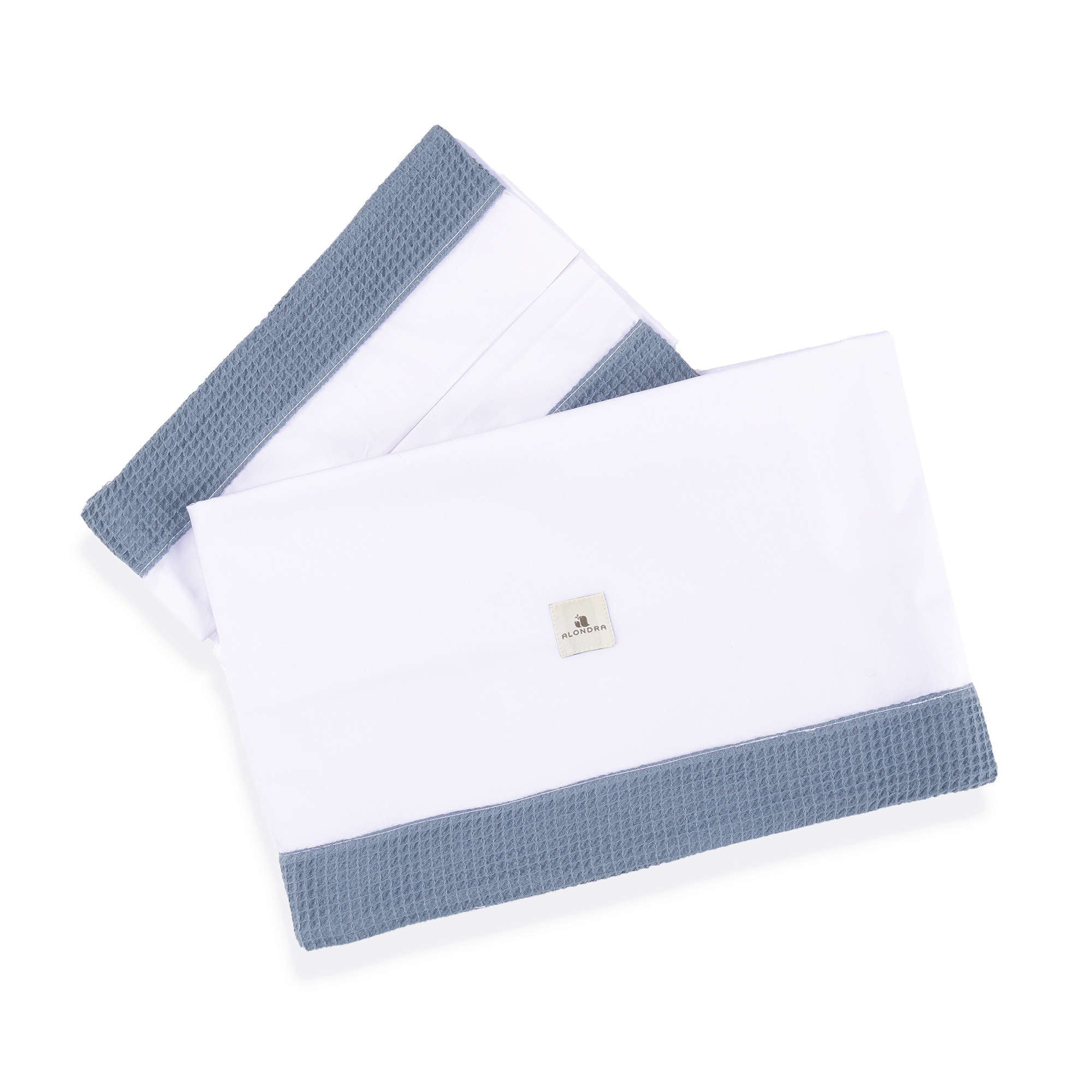 Juego de sábanas cuna 60x120 cm azul · Alba Blu 612-121